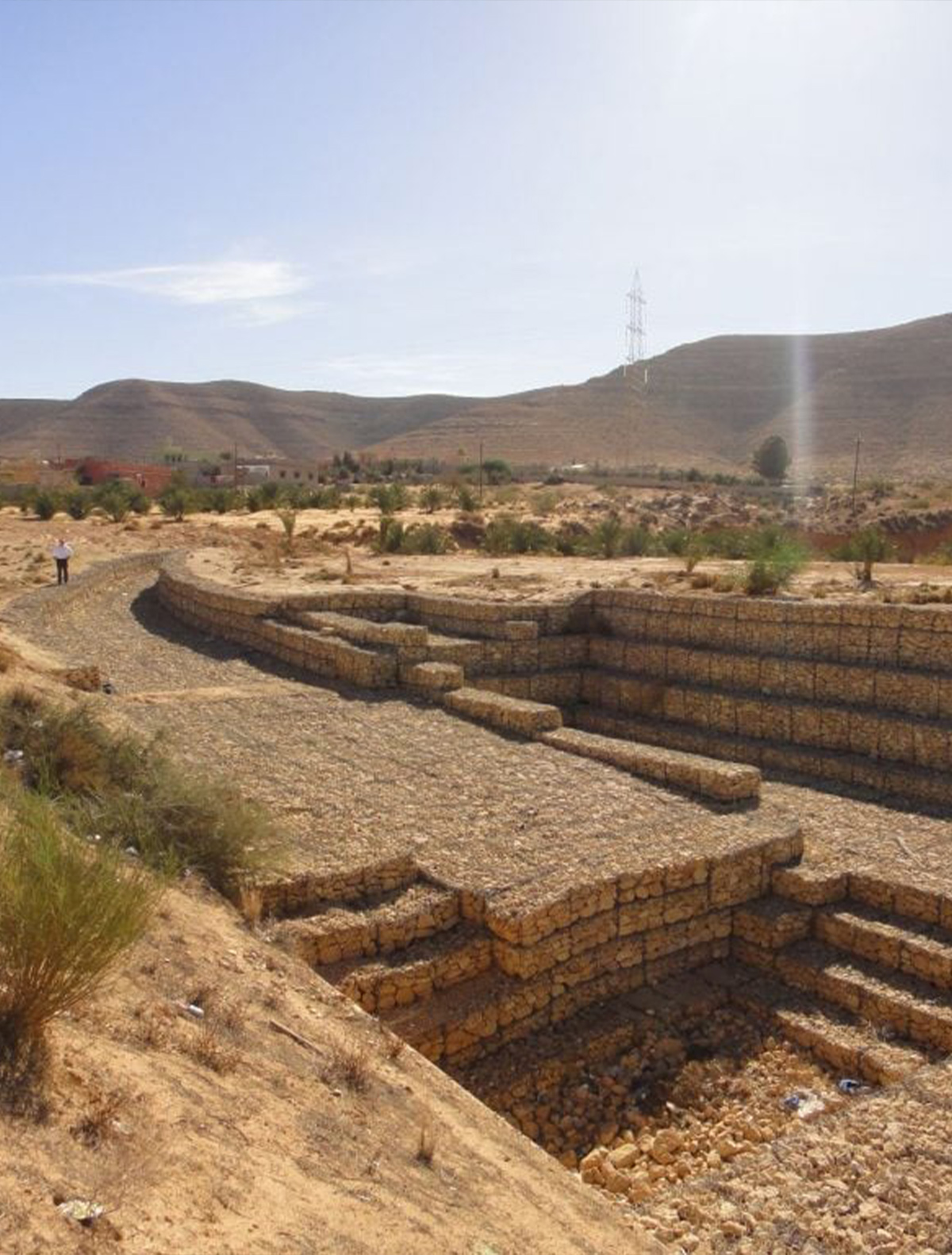 Briglie in gabbioni Maccaferri - culvert e strutture trasversali - Maccaferri Sicilia