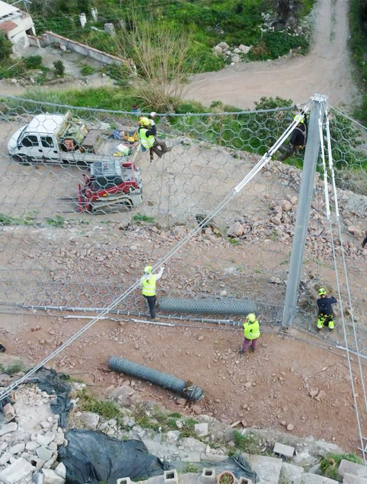 Protezione caduta massi - Soluzioni ingegneria Maccaferri