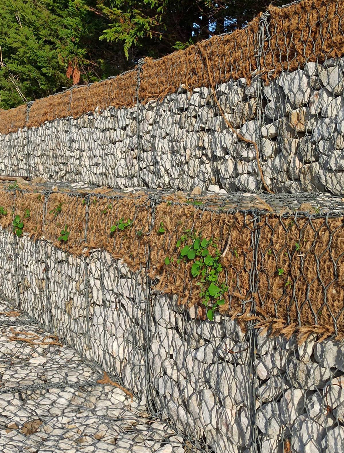 Regimentazione idraulica torrente Roccella - Maccaferri Sicilia