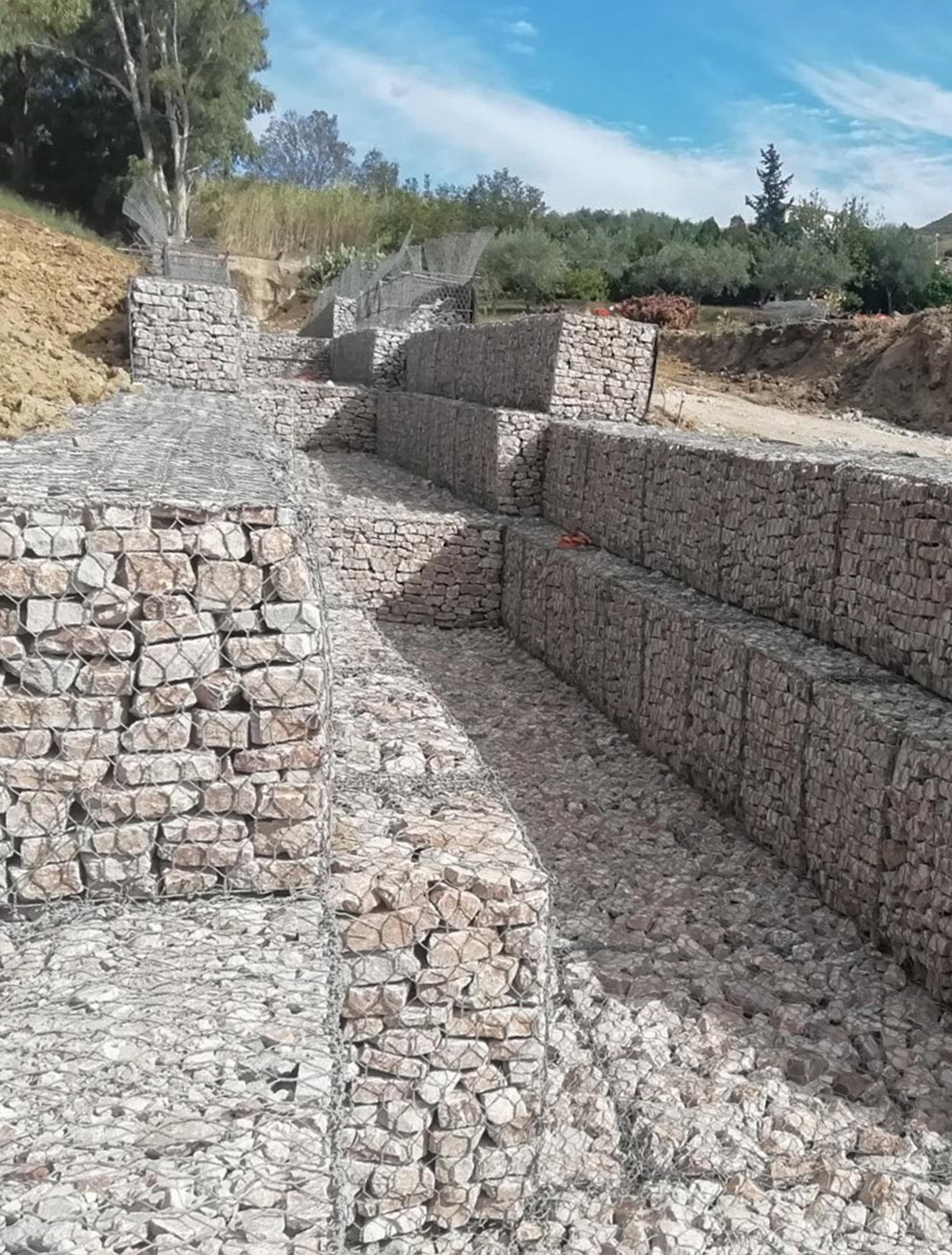 Sistemazione idraulica contrada Mastro di Casa - Maccaferri Sicilia