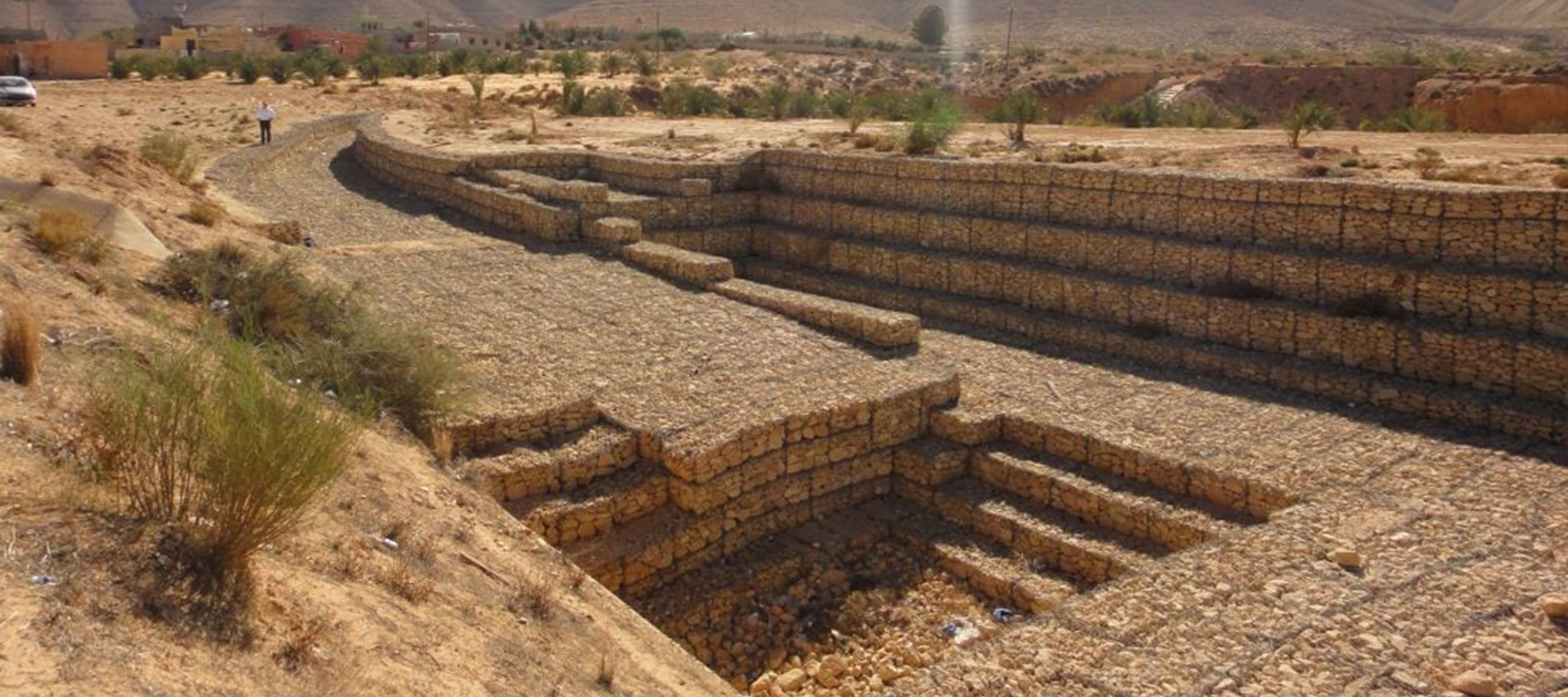 Briglie in gabbioni Maccaferri - culvert e strutture trasversali - Maccaferri Sicilia