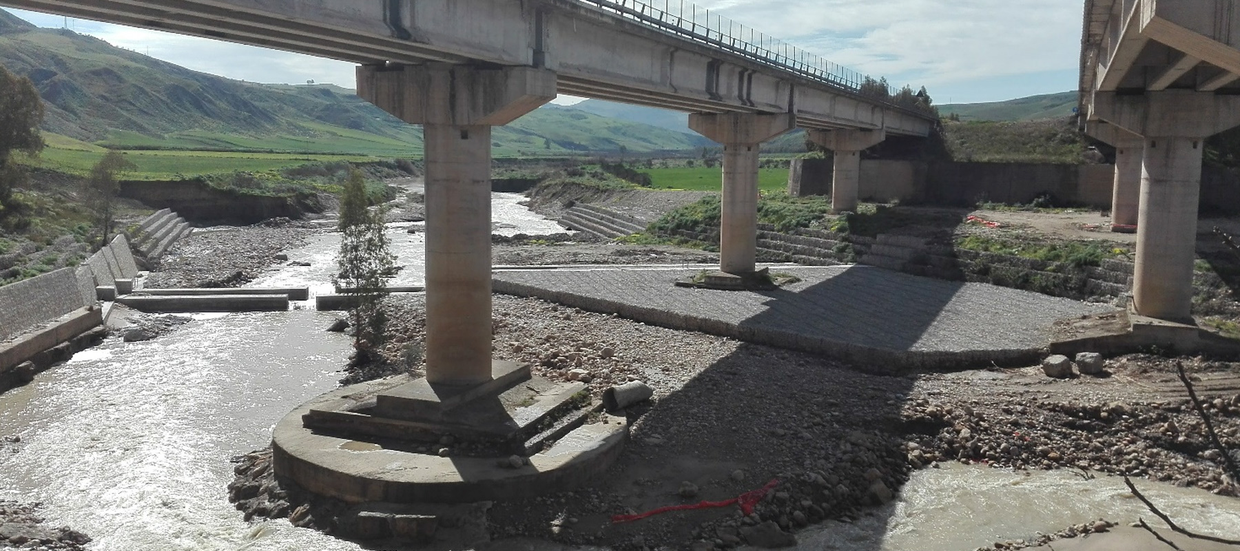 Protezioni longitudinali - materassi reno plus - gabbioni - Maccaferri Sicilia